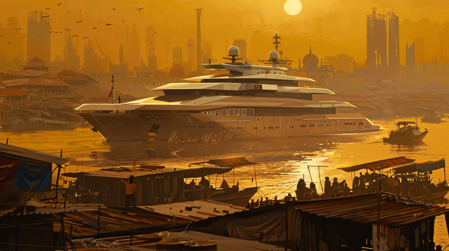 Ship at dock